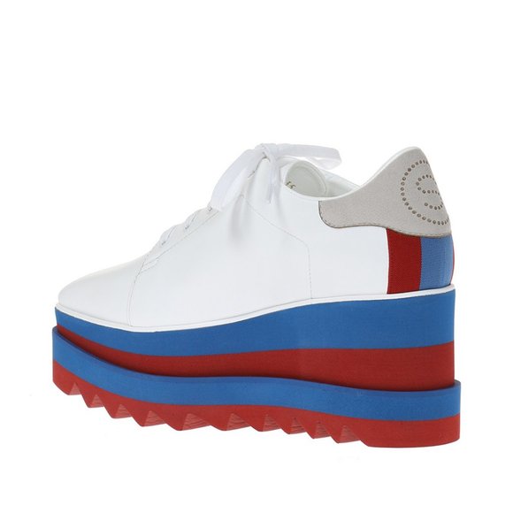 Stella McCartney Women's Elyse Platform Sneakers - Picture 3 of 9